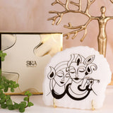 Radha-Krishna Divine Love Stone Plate